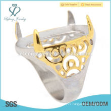 bulk price indonesia gold finger rings design for women stainless steel ring